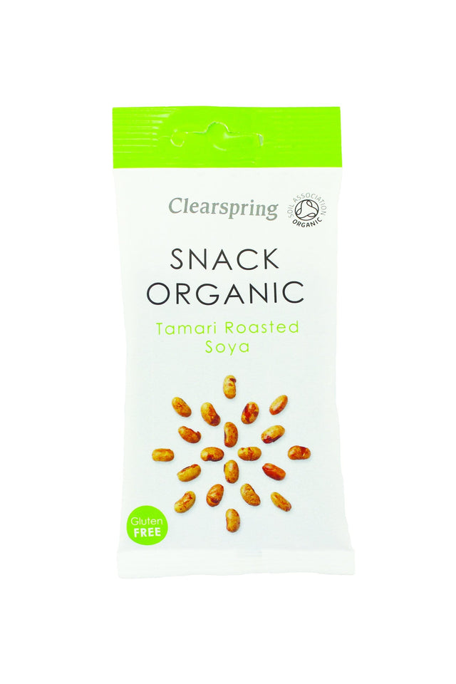 Clearspring Snack Organic Tamari Roasted Soya, 30gr