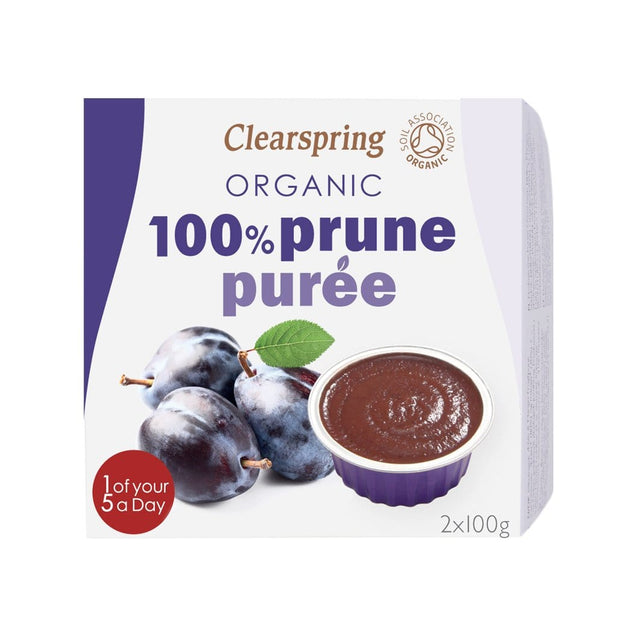 Clearspring 100% Prune Puree, 2x100gr