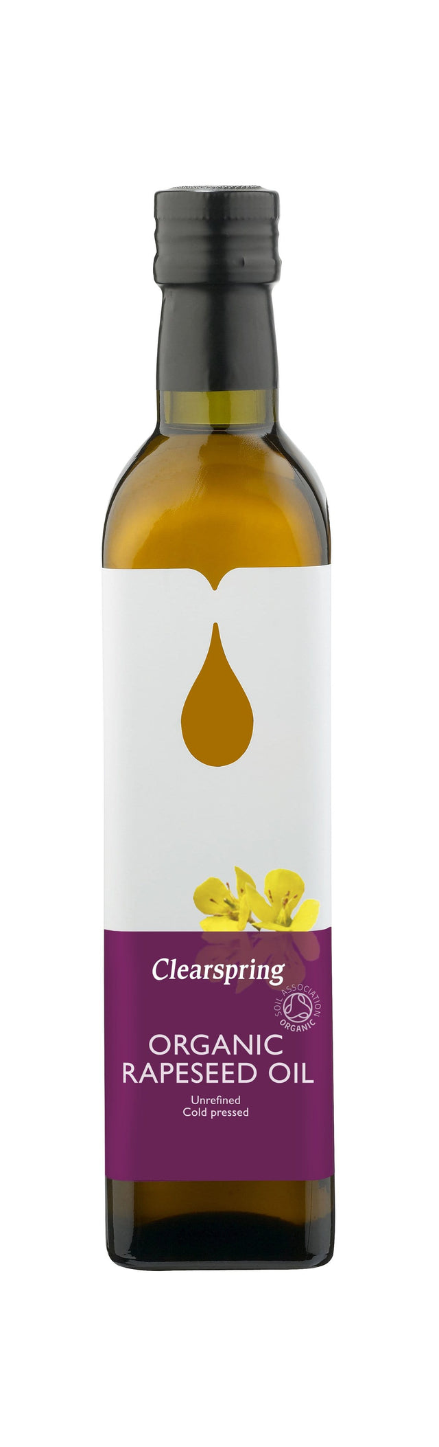 Clearspring Organic Rapeseed Oil, 500ml