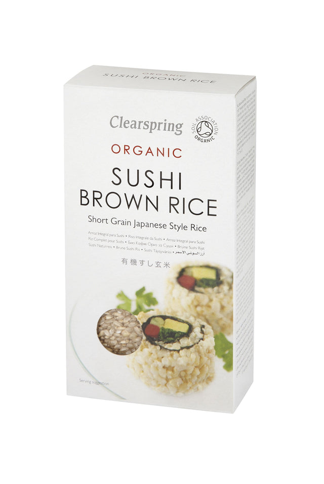 Clearspring Sushi Brown Rice, 500gr