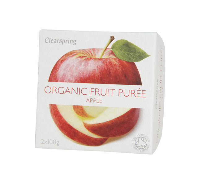 Clearspring Fruit Puree - Apple, 2x100gr