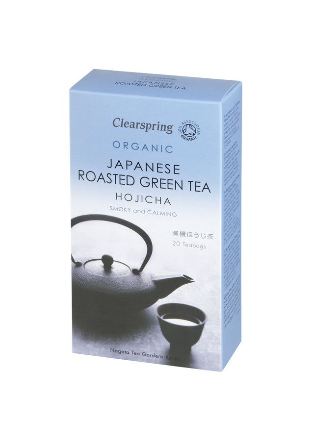 Clearspring Hojicha, Roasted Green Tea - tea bags/box, 20Bagrs