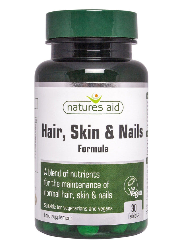 Natures Aid Hair, Skin and Nails Formula, 30 Tablets