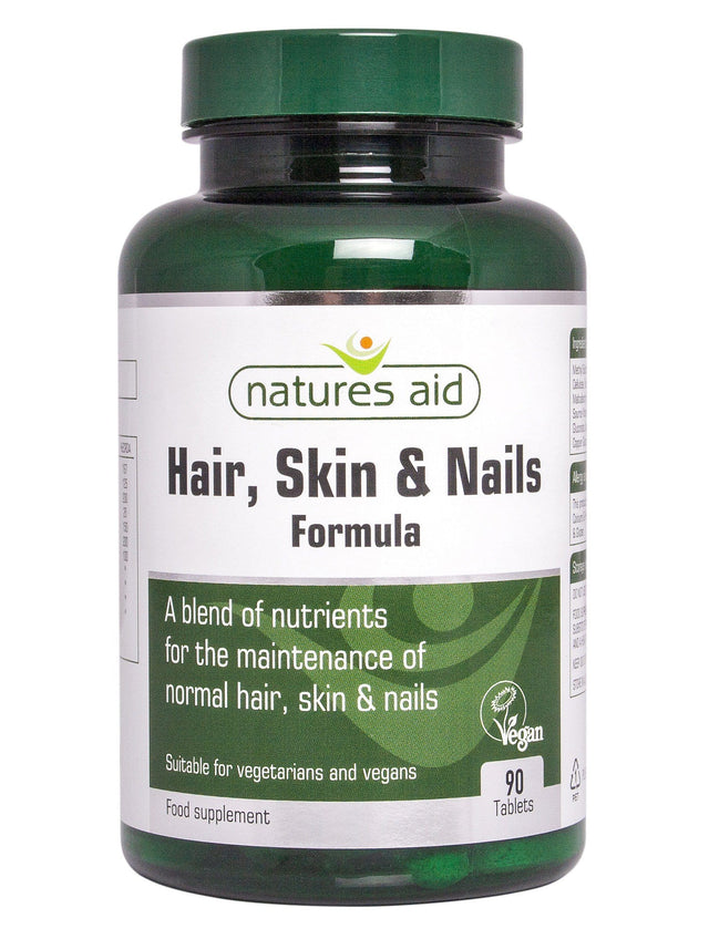 Natures Aid Hair, Skin and Nails Formula, 90 Tablets