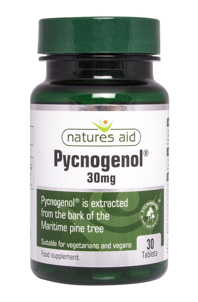 Natures Aid Pycnogenol, 30 Tablets