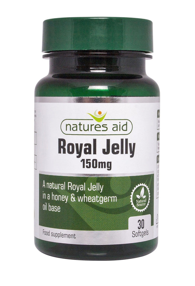 Natures Aid Royal Jelly 150mg, 30 Capsules