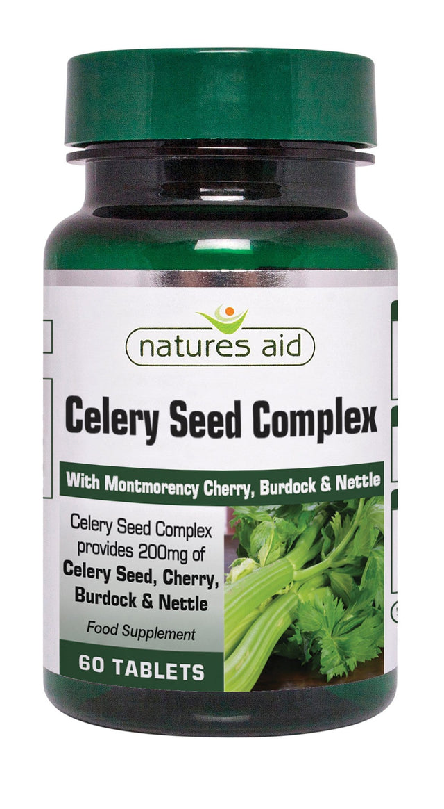 Natures Aid Celery Seed Complex, 60 Tablets