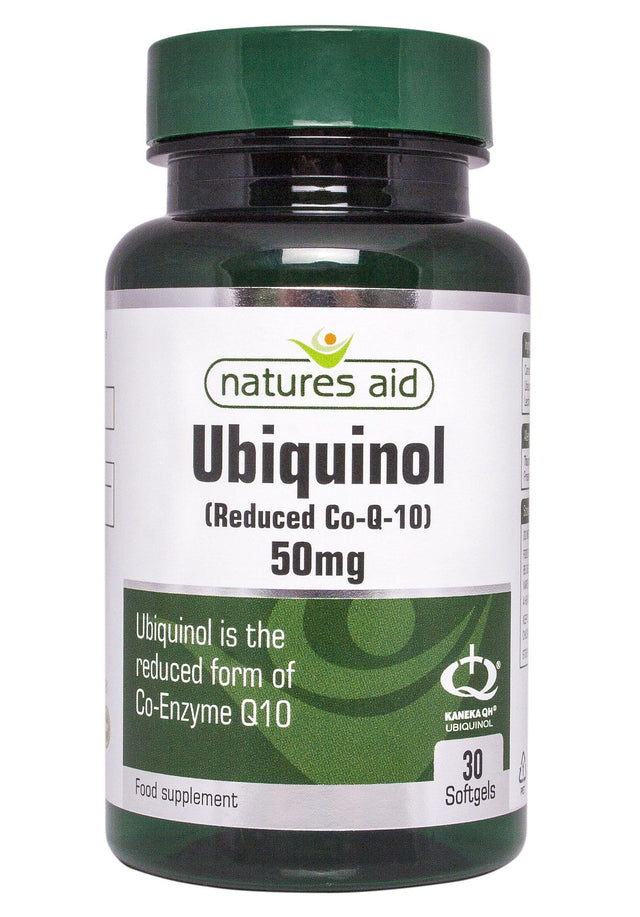 Natures Aid Ubiquinol, 50mg, 30 SoftGels
