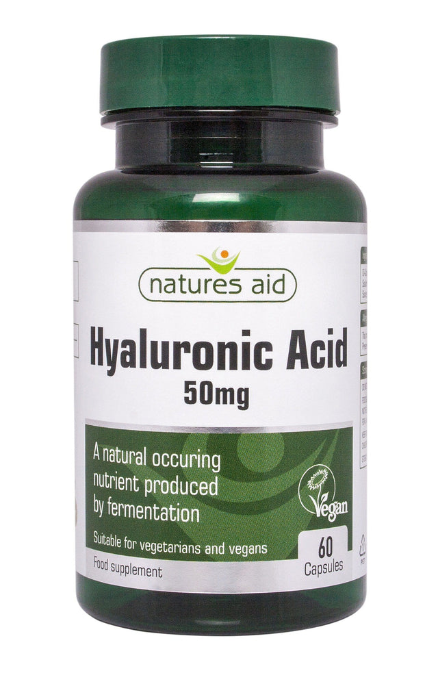 Natures Aid Hyaluronic Acid, 60 Capsules