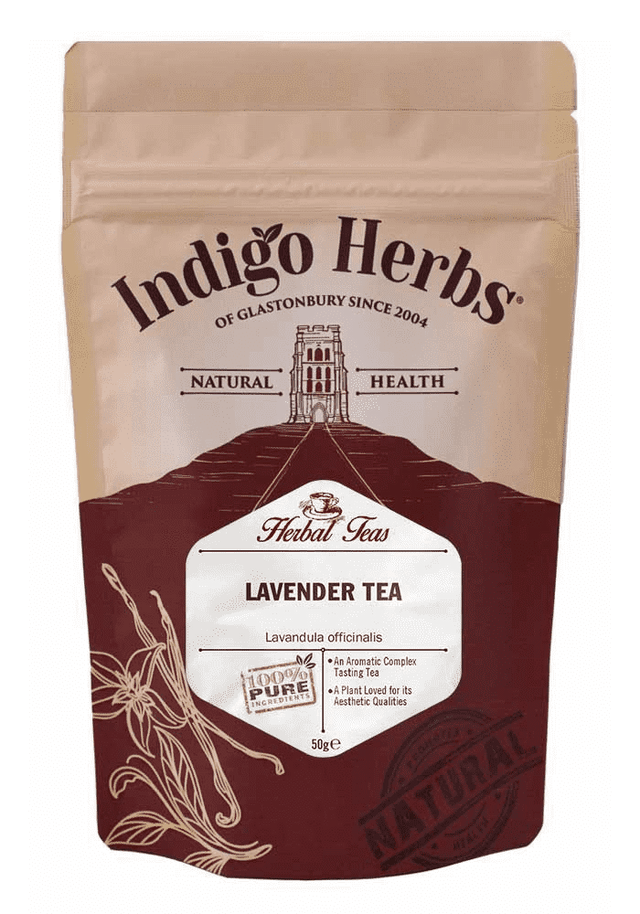Indigo Herbs Lavender Tea, 50g