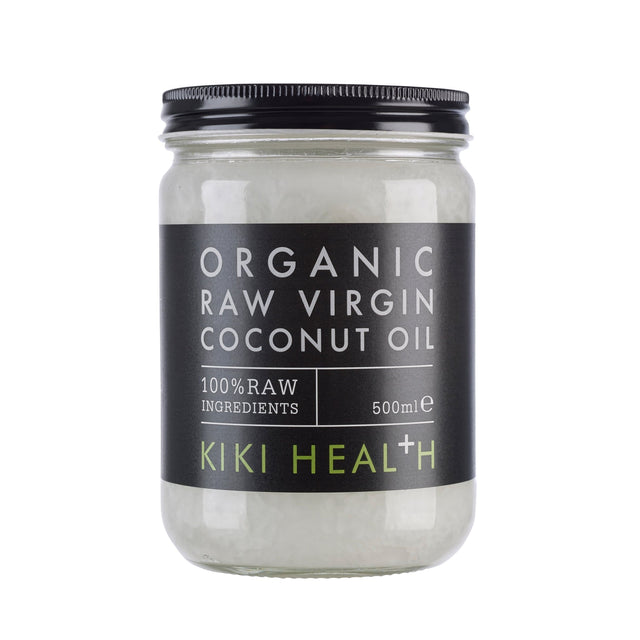 KIKI Health Organic Raw Virgin Coconut Oil, 500ml