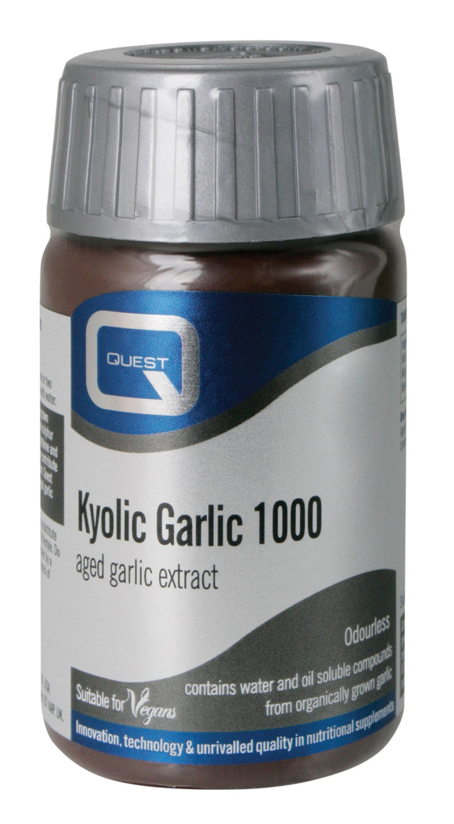 Quest Kyolic Garlic, 1000mg, 60 Tablets