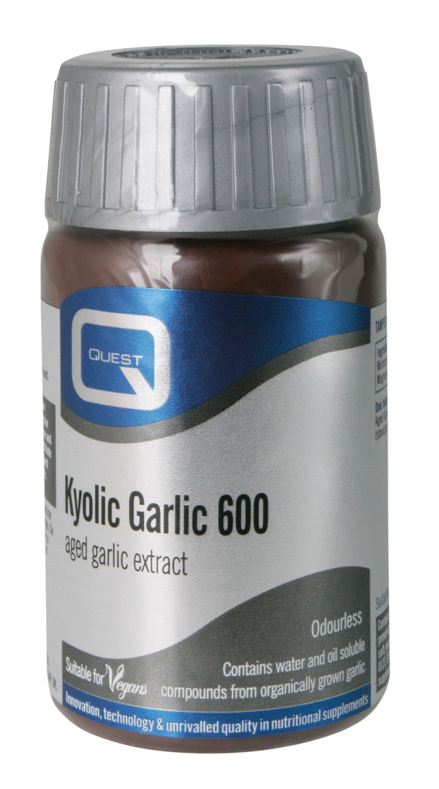 Quest Kyolic Garlic, 600mg, 30 Tablets