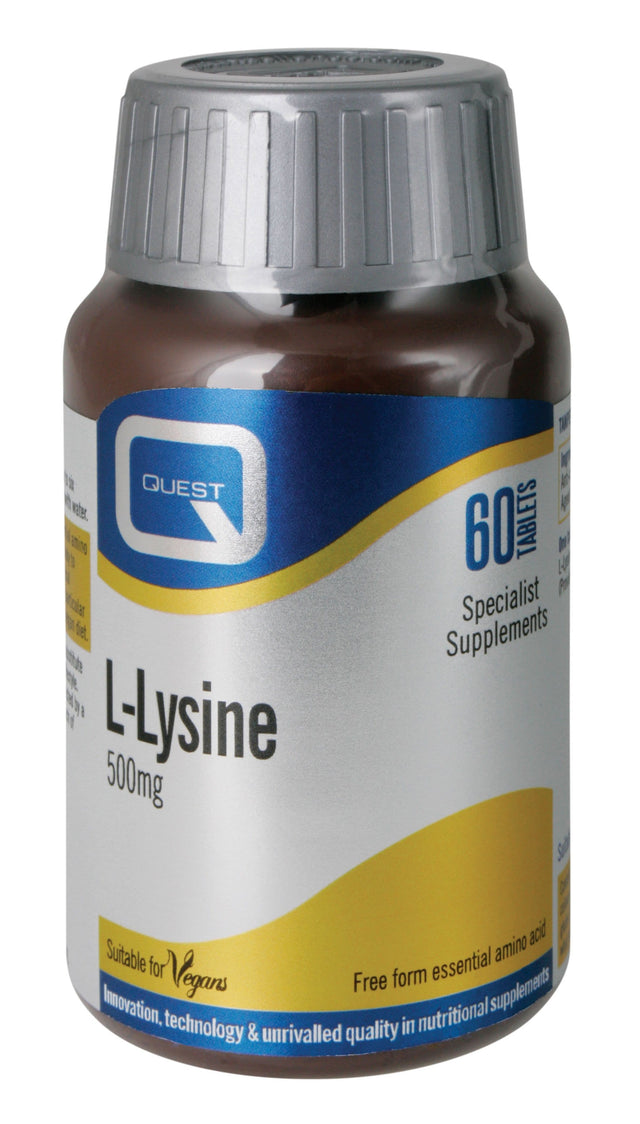Quest L-Lysine, 60 Tablets