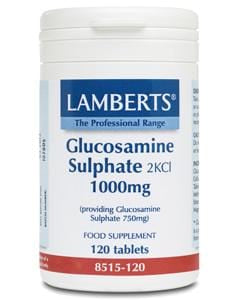 Lamberts Glucosamine Sulphate 2KCI, 1000mg, 120Tabs