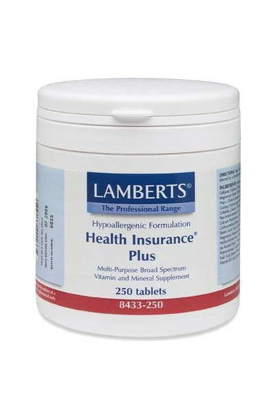 Lamberts Health Insurance Plus, 250 Tablets