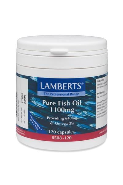 Lamberts High Potency Fish Oils, 1100mg, 120Caps