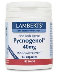 Lamberts Pycnogenol, 40mg, 60Caps