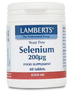 Lamberts Selenium, 200mcg, 60 Tablets