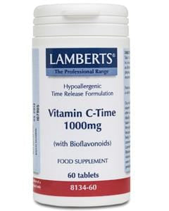 Lamberts Vitamin C Time Release, 1000mg, 60 Tablets