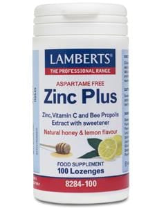 Lamberts Zinc Plus Lozenges, 100Loz