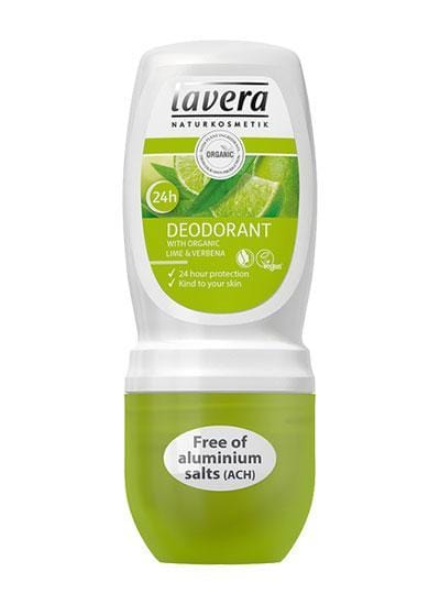 Lavera Roll On Deodorant, Lime, 50ml
