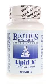 Biotics Research Lipid-X, 60Tabs