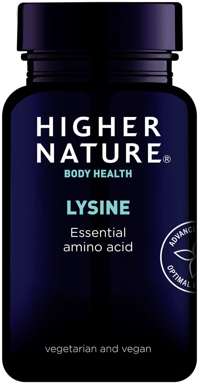 Higher Nature Lysine, 500mg, 90 Tablets