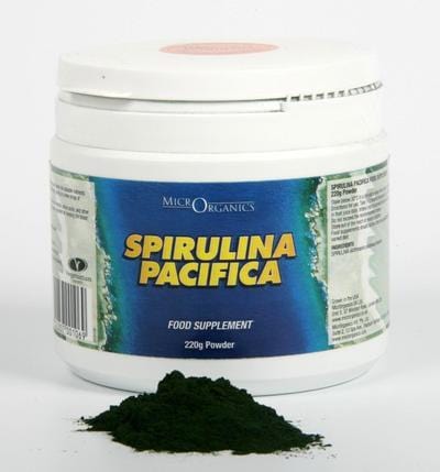 MicrOrganics Spirulina Pacifica Powder, 220gr
