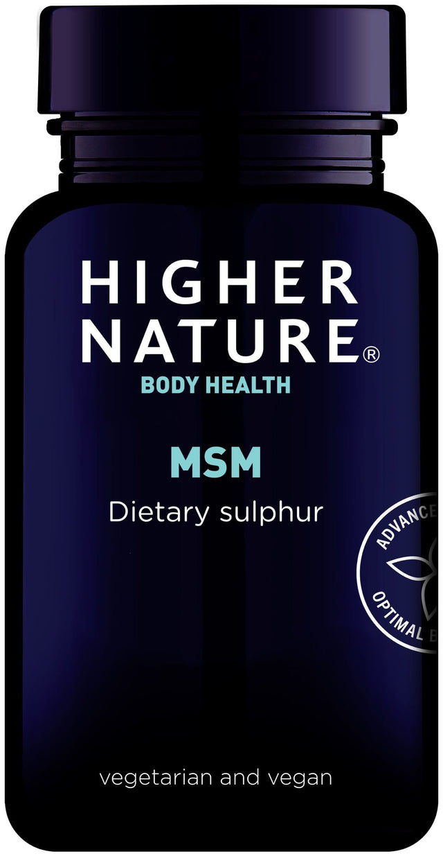 Higher Nature MSM, 1000mg, 180 Tablets