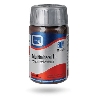 Quest Multimineral 10, 60 Tablets
