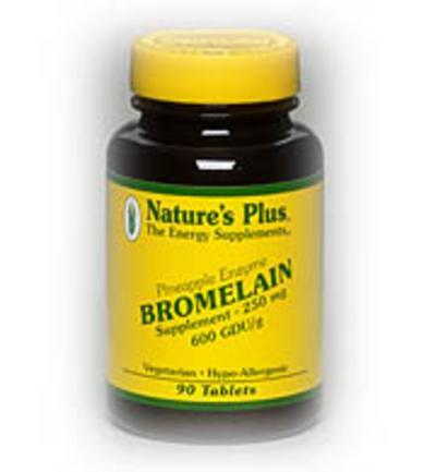 Nature's Plus Bromelain, 250mg, 90 Tablets