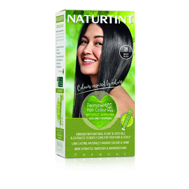 Naturtint Permanent Colorant 1N - Ebony Black, 160ml