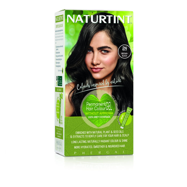 Naturtint Permanant Colorant 2N Brown Black, 155ml