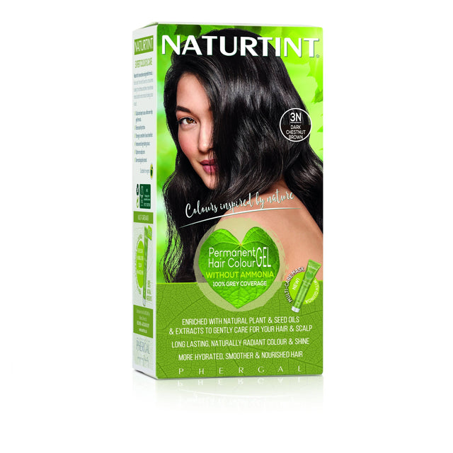 Naturtint Permanent Colorant 3N - Dark Chestnut Brown, 160ml