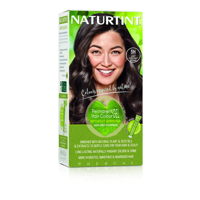 Naturtint Permanent Colorant 5N Light Chestnut Brown, 160ml