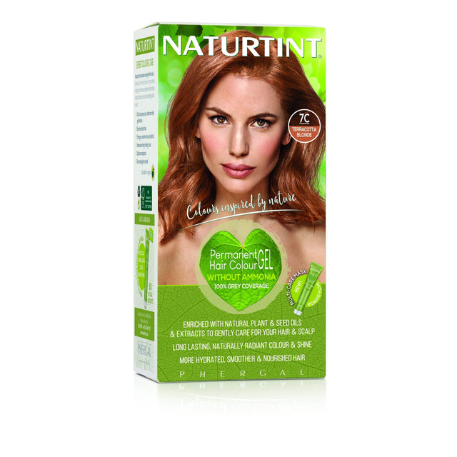 Naturtint Permanent Colorant 7C - Terracotta Blonde, 160ml