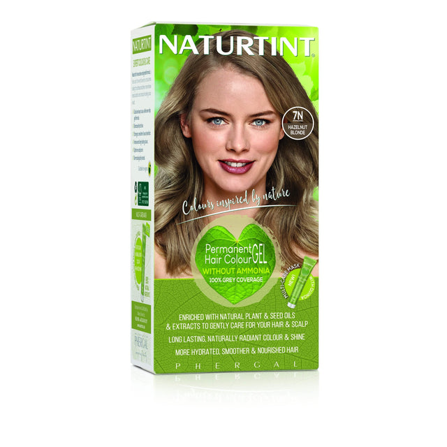 Naturtint Permanent Colorant 7N - Hazelnut Blonde, 160ml