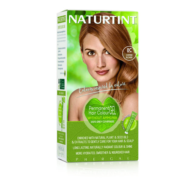 Naturtint Permanent Colorant 8C - Copper Blonde, 160ml