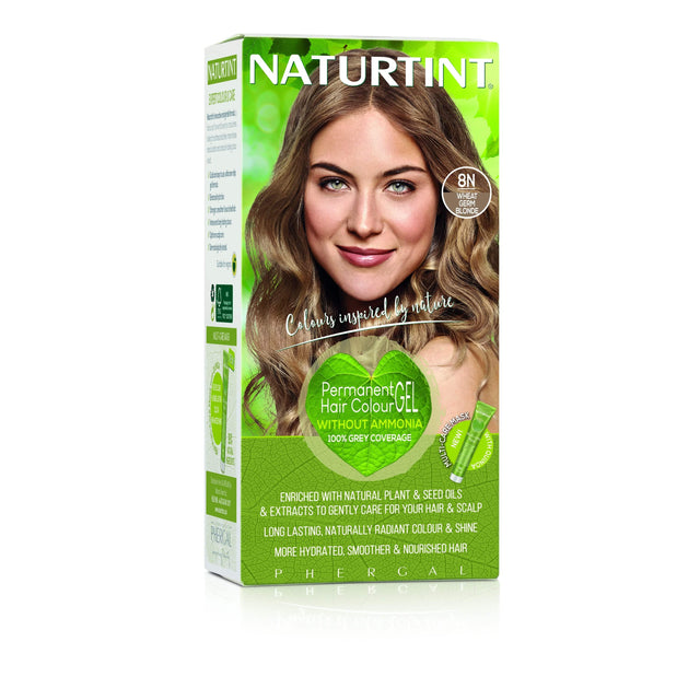 Naturtint Permanent Colorant 8N - Wheat Germ Blonde, 160ml