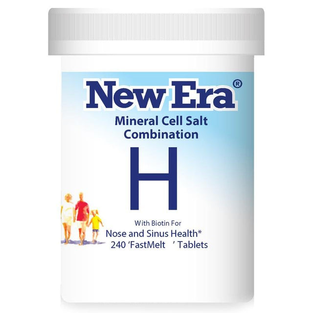 New Era Mineral Cell Salt H-Combination, 240 Tablets