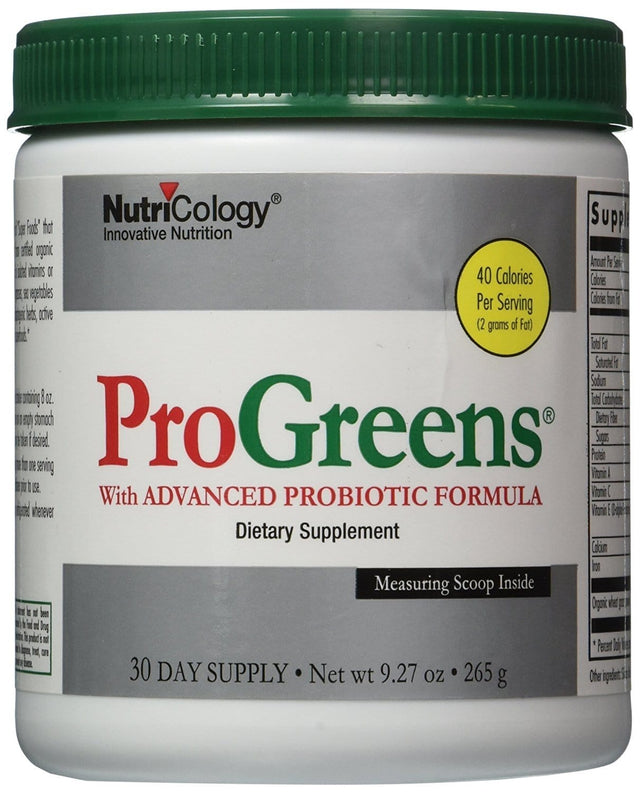 NutriCology ProGreens Powder, 265gr
