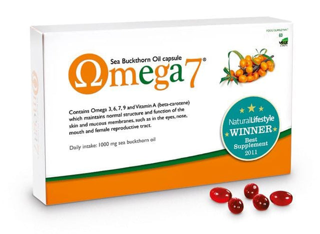 Pharma Nord Omega 7 Sea Buckthorn Oil, 60 Capsules