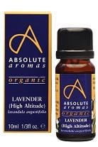 Absolute Aromas Organic Lavender, High-Altitude, 10ml