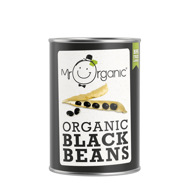 Mr Organic Black Beans, 350gr