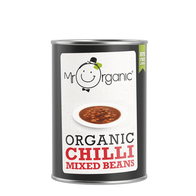 Mr Organic Chilli Mixed Beans, 400gr