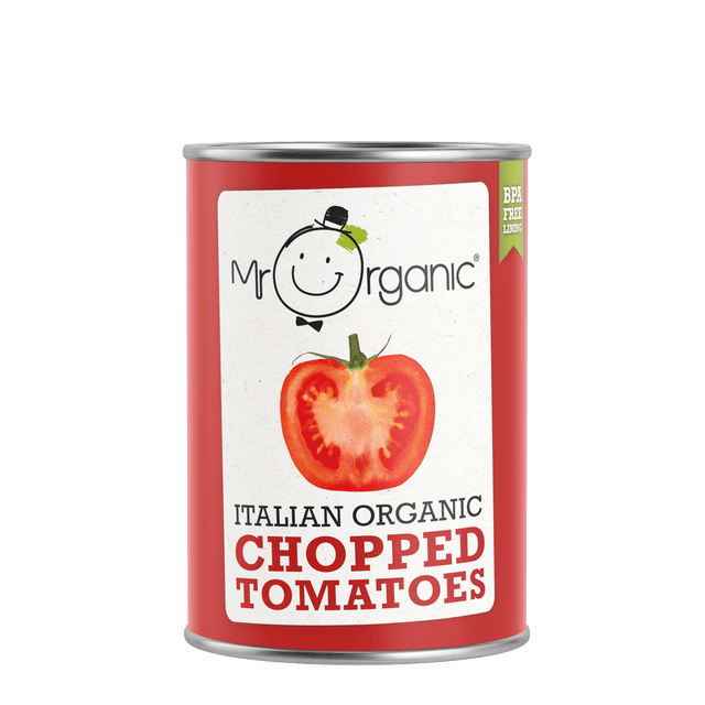 Mr Organic Chopped Tomato, 400gr