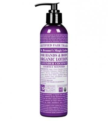 Dr Bronner Organic Body Lotion, 236ml, Lavender