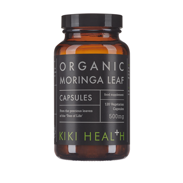 Kiki Health Moringa Leaf, 120 Capsules