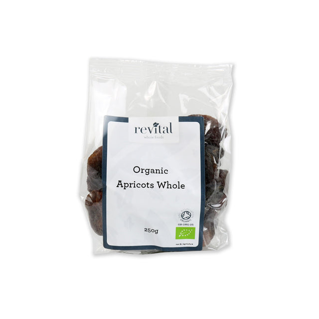 Revital Whole Foods Organic Apricots Whole, 250gr
